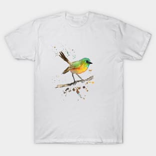 Songbird on branch T-Shirt